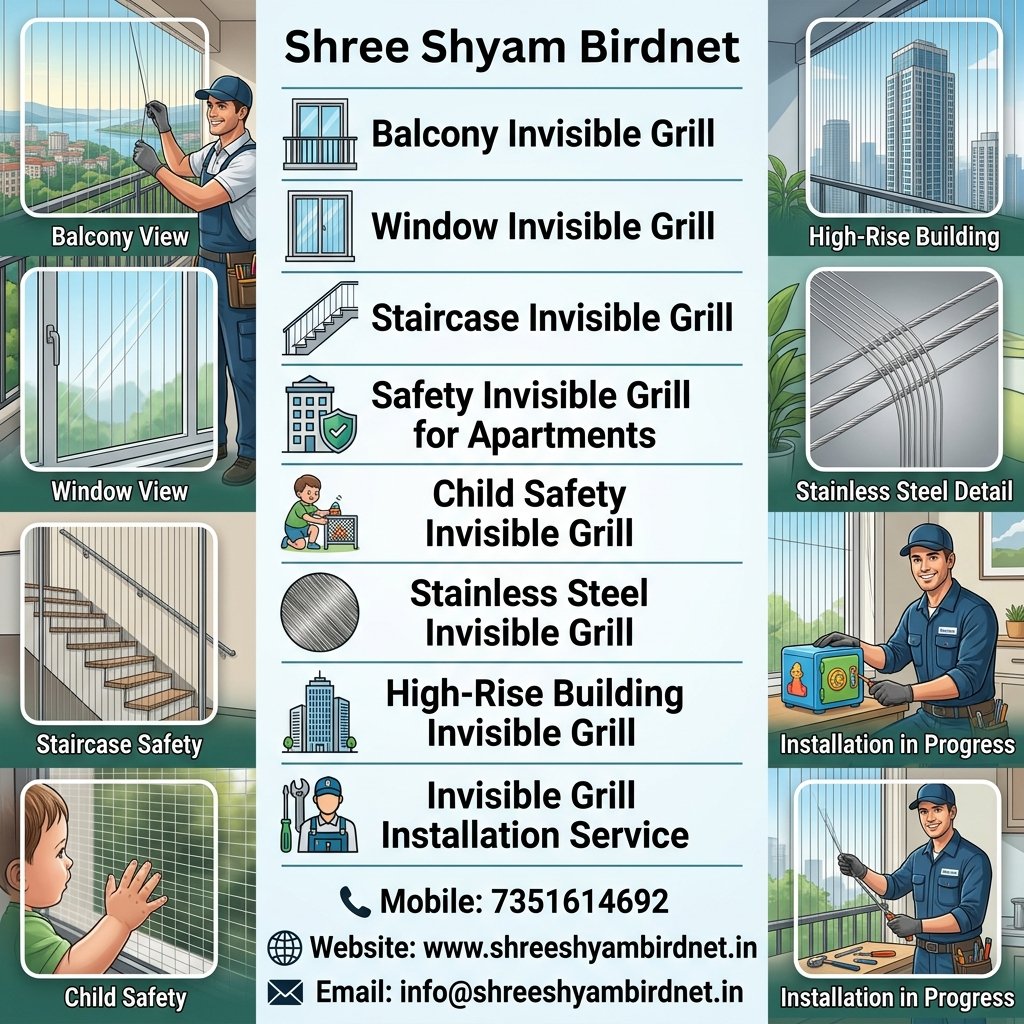 Staircase Invisible Grill