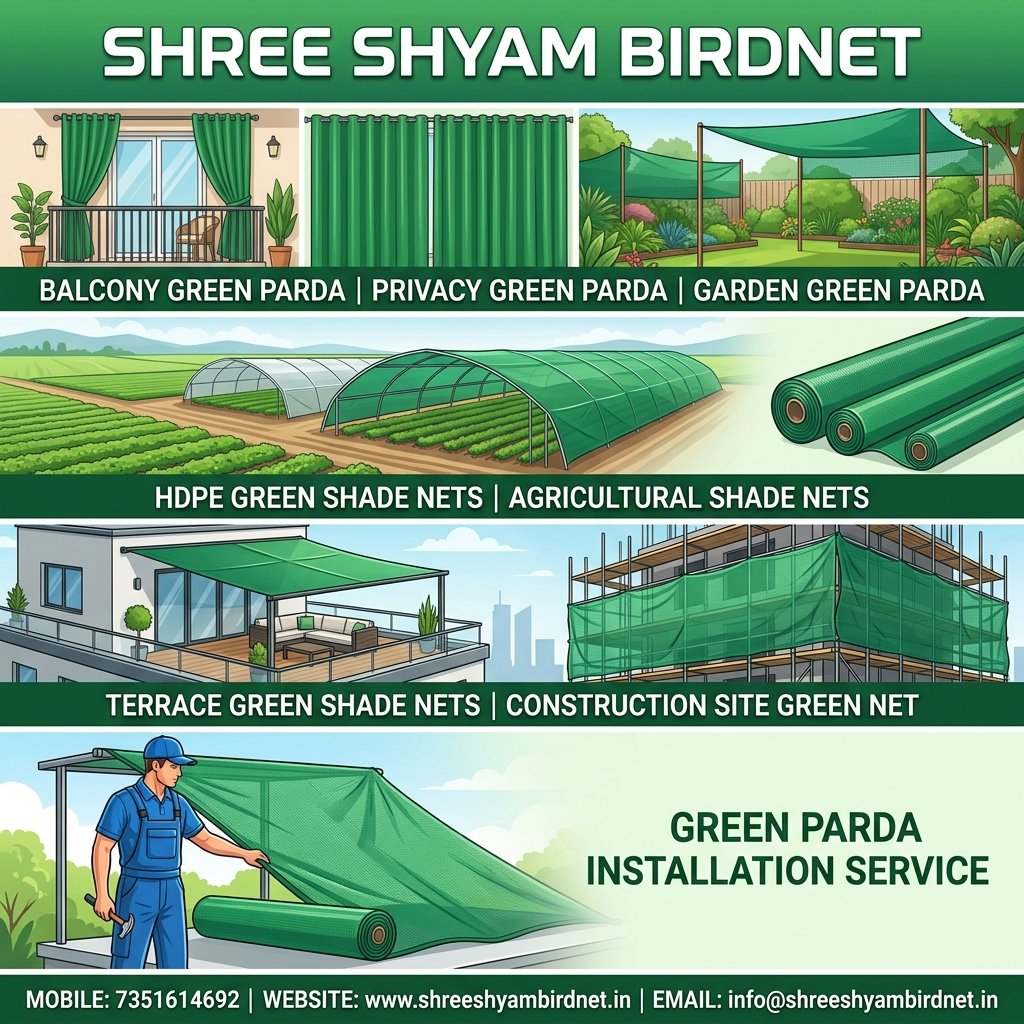 Construction Site Green Net