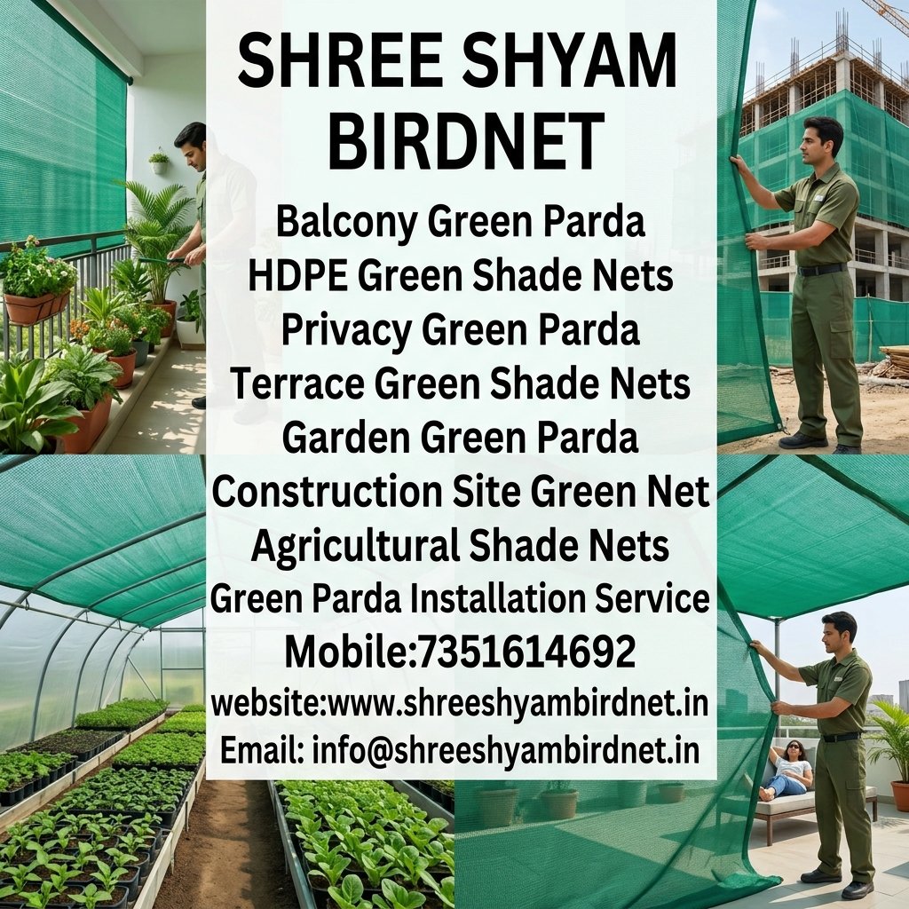 Agricultural Shade Nets